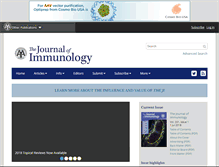 Tablet Screenshot of jimmunol.org